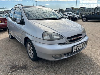 Location: Brentwood - 2007 CHEVROLET TACUMA CDX PLUS AUTO MPV REG: CE07OGN, Keys: No, MOT Expiry date: 27/02/2025, 1998 Petrol, 4 Speed Auto Petrol, Former Keepers: 5