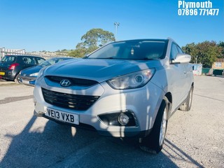 Location: Plymouth - 2013 HYUNDAI IX35 PREMIUM 2WD CRDI Estate REG: VE13VXB, Keys: No, MOT Expiry date: 25/09/2025, 1685 Diesel, 6 Speed Manual Diesel, Former Keepers: 4