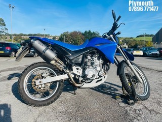 Location: Plymouth - 2006 YAMAHA XT 660 R Motorcycle REG: MD06JWP, Keys: No, MOT Expiry date: 20/09/2025, 659 Petrol, , Former Keepers: 9