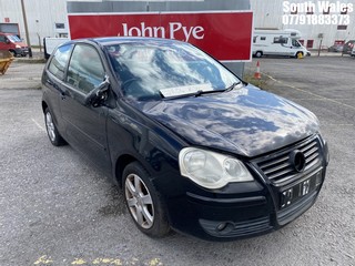 Location: South Wales - 2009 VOLKSWAGEN POLO MATCH 60 3 Door Hatchback REG: JR04KYL, Keys: No, MOT Expiry date: 13/11/2023, 1198 Petrol, 5 Speed Manual Petrol, Former Keepers: 3