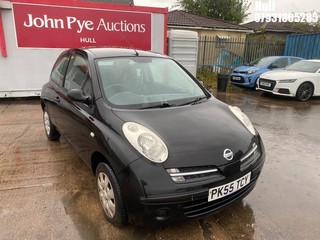 Location: Hull - 2005 NISSAN MICRA S AUTO 3 Door Hatchback REG: PK55TCY, Keys: No, MOT Expiry date: 19/02/2025, 1240 Petrol, 4 Speed Auto Petrol, Former Keepers: 2