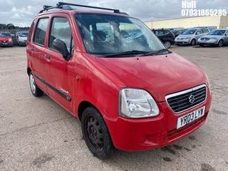 Location: Hull - 2003 SUZUKI WAGON R+ GL Estate REG: YR03LYW, Keys: No, MOT Expiry date: 26/04/2024, 1298 Petrol, 5 Speed Manual Petrol, Former Keepers: 6