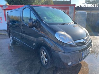 Location: Hull - 2011 VAUXHALL VIVARO 2900 D/C SWB Panel Van REG: YT11FNH, Keys: No, MOT Expiry date: 15/08/2025, 1995 Diesel, 6 Speed Manual Diesel, Former Keepers: 6