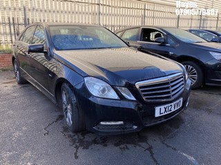 Location: Hayes - 2012 MERCEDES-BENZ E220 EXEC-IVE SE CDI BLUE 4 Door Saloon REG: LX12VVO, Keys: No, MOT Expiry date: 11/02/2026, 2143 Diesel, 7 Speed Auto Diesel, Former Keepers: 5