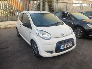 Location: Hayes - 2011 CITROEN C1 VT 3 Door Hatchback REG: NG60CZY, Keys: No, MOT Expiry date: 15/07/2024, 998 Petrol, 5 Speed Manual Petrol, Former Keepers: 5