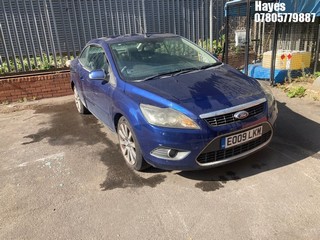 Location: Hayes - 2009 FORD FOCUS CC-2 D Convertible REG: EO09LKM, Keys: No, MOT Expiry date: 29/04/2026, 1997 Diesel, 6 Speed Manual Diesel, Former Keepers: 5