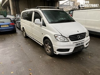 Location: Hayes - 2008 MERCEDES VITO 111 CDI LONG Panel Van REG: SW58OKX, Keys: No, MOT Expiry date: 11/05/2026, 2148 Diesel, 6 Speed Manual Diesel, Former Keepers: 5