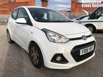 Location: Nottingham - 2015 HYUNDAI I10 SE 5 Door Hatchback REG: FD15YST, 998cc Petrol, 5 Speed Manual Petrol, Former Keepers: 1, Keys: Yes, MOT Expiry date: 20/05/2026