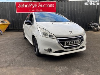 Location: Stapleford - 2013 PEUGEOT 208 XY E-HDI 3 Door Hatchback REG: GF63WKJ, Keys: Yes, MOT Expiry date: 07/04/2026, 1560 Diesel, 6 Speed Manual Diesel, Former Keepers: 7