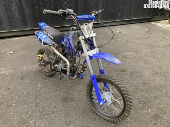 Location: Stapleford -  DZBB125 BIKE M/CYCLE REG: OFFROAD BIKE148, Keys: No, MOT Expiry date: , 125cc , , Former Keepers: