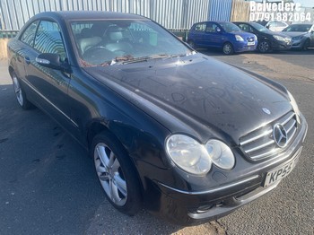 Location: BELVEDERE - 2005 MERCEDES CLK200 K AVANTGARDE AUTO Coupe REG: KP55TGN 
, 1796cc Petrol, 5 Speed Auto Petrol, Former Keepers: 5, Keys: No, MOT: Expiry date01.07.2025