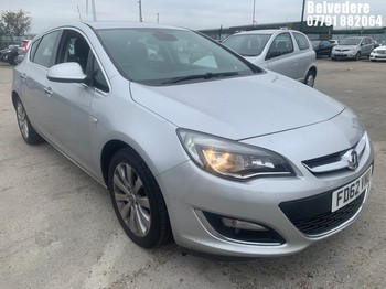 Location: Belvedere - 2013 VAUXHALL ASTRA SE AUTO 5 Door Hatchback REG: FD62VNU, 1598cc Petrol, 6 Speed Auto Petrol, Former Keepers: 9, Keys: Yes, MOT Expiry date: 12.09.2025
