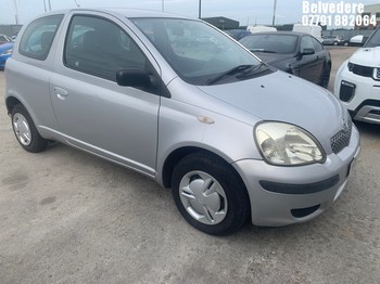 Location: Belvedere - 2003 TOYOTA YARIS T2 3 Door Hatchback REG: YF53OMB, 998cc Petrol, 5 Speed Manual Petrol, Former Keepers: 1, Keys: Yes, MOT Expiry date: 15/11/2025