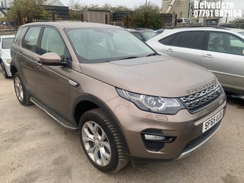 Location: Belvedere - 2015 LAND ROVER DISCOVERY SPORT HSE TD4 A ESTATE REG: SF65UJU, 1999cc DIESEL, 9 SPEED AUTO DIESEL, Former Keepers: 1, Keys: Yes, MOT Expiry date: 26.06.2026