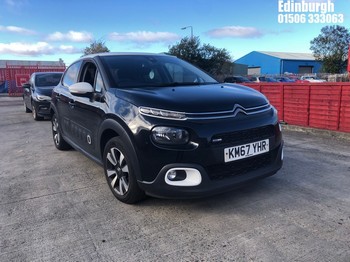 Location: Edinburgh - 2017 CITROEN C3 FLAIR PURETECH S/S 5 DOOR HATCHBACK REG: KM67YHR, 1200cc PETROL, 5 SPEED MANUAL PETROL, Former Keepers: 2, Keys: Yes, MOT Expiry date: 22/12/2025