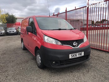 Location: Edinburgh - 2016 NISSAN NV200 ACENTA DCI Car Derived Van REG: SK16YWE, Keys: No, MOT Expiry date: 15/05/2026, 1461 Diesel, 5 Speed Manual Diesel, Former Keepers: 1