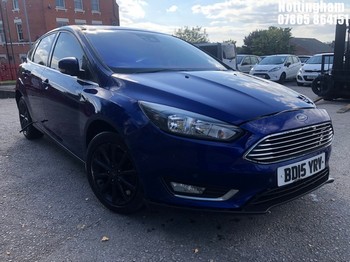 Location: Nottingham - 2015 FORD FOCUS TITANIUM 5 Door Hatchback REG: BD15YRV, Keys: No, MOT Expiry date: 23/04/2025, 999 Petrol, 6 Speed Manual Petrol, Former Keepers: 3