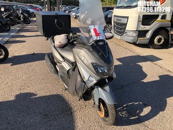 NOTE: ATF Registered Buyers ONLY - Location: Mitcham - 2018 YAMAHA GPD125-A NMAX 125 ABS Scooter REG: PK18HRL, Keys: No, 125 Petrol, Automatic, Former Keepers: 3