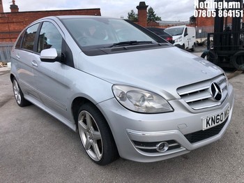Location: Nottingham - 2010 MERCEDES-BENZ B200 SPORT CDI MPV REG: KN60NKS, Keys: No, MOT Expiry date: 28/01/2025, 1991 Diesel, 6 Speed Manual Diesel, Former Keepers: 5