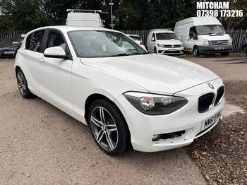 Location: MITCHAM - 2012 BMW 116I SPORT TURBO 5 Door Hatchback REG: MW61EHM, 1598cc Petrol, 6 Speed Manual Petrol, Former Keepers: 11, Keys: No, MOT: Expiry date05/09/2026