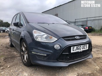 Location: Mitcham - 2010 FORD S-MAX TITANIUM XSPORT240A MPV REG: EJ60UES, Keys: No, MOT Expiry date: 23/10/2025, 1999 Petrol, 6 Speed Auto Petrol, Former Keepers: 3