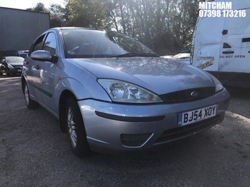 Location: Mitcham - 2004 FORD FOCUS LX 5 Door Hatchback REG: BJ54XOY, Keys: No, MOT Expiry date: 01/10/2025, 1596 Petrol, 5 Speed Manual Petrol, Former Keepers: 4