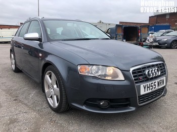 Location: Nottingham - 2005 AUDI S4 QUATTRO ESTATE REG: YH55WRW, 4163cc PETROL, 6 SPEED MANUAL PETROL, Former Keepers: 6, Keys: Yes, MOT Expiry date: 13/07/2026