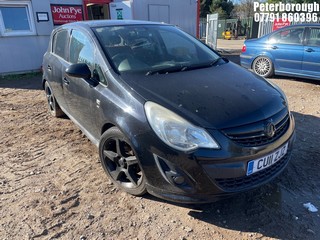 Location: Peterborough - 2011 VAUXHALL CORSA SRI 5 Door Hatchback REG: CU11ZJZ, Keys: No, MOT Expiry date: 31/10/2025, 1398 Petrol, 5 Speed Manual Petrol, Former Keepers: 6