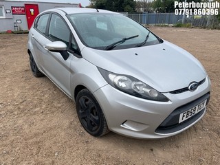 Location: Peterborough - 2010 FORD FIESTA EDGE TDCI 68 5 Door Hatchback REG: FD59TUY, Keys: No, MOT Expiry date: 13/09/2025, 1399 Diesel, 5 Speed Manual Diesel, Former Keepers: 10