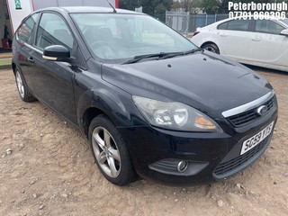 Location: Peterborough - 2009 FORD FOCUS ZETEC 100 AUTO 3 Door Hatchback REG: SG59YTS, Keys: No, MOT Expiry date: 20/06/2025, 1596 Petrol, 4 Speed Auto Petrol, Former Keepers: 5