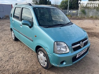 Location: Peterborough - 2007 VAUXHALL AGILA DESIGN TWINPORT MPV REG: YK07XFO, Keys: No, MOT Expiry date: 22/02/2025, 1229 Petrol, 5 Speed Manual Petrol, Former Keepers: 4