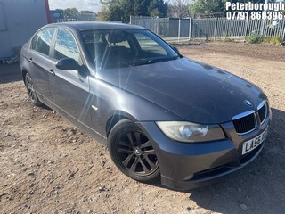 Location: Peterborough - 2007 BMW 320D SE 4 Door Saloon REG: LA56XGC, Keys: No, MOT Expiry date: 11/02/2026, 1995 Diesel, 6 Speed Manual Diesel, Former Keepers: 9