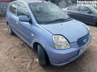 Location: Peterborough - 2005 KIA PICANTO LX 5 Door Hatchback REG: LB55JZJ, Keys: No, MOT Expiry date: 07/07/2026, 1086 Petrol, 5 Speed Manual Petrol, Former Keepers: 6
