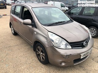 Location: Brentwood - 2009 NISSAN NOTE ACENTA AUTO MPV REG: VN59LGO, Keys: No, MOT Expiry date: 02.06.2025, 1598 Petrol, 4 Speed Auto Petrol, Former Keepers: 8