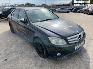 Location: Brentwood - 2007 MERCEDES C200 SPORT KOMP A 4 Door Saloon REG: CE57FZP, Keys: No, MOT Expiry date: 20.02.2024, 1796 Petrol, 5 Speed Auto Petrol, Former Keepers: 9