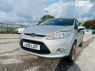 Location: Plymouth - 2010 FORD FIESTA TITANIUM 96 3 Door Hatchback REG: LK10LOT, Keys: No, MOT Expiry date: 02/09/2025, 1388 Petrol, 5 Speed Manual Petrol, Former Keepers: 4