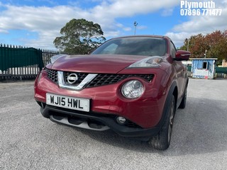 Location: Plymouth - 2015 NISSAN  JUKE TEKNA DIG-T 5 Door Hatchback REG: WJ15HWL, Keys: No, MOT Expiry date: 28/04/2025, 1197 Petrol, 5 Speed Manual Petrol, Former Keepers: 2