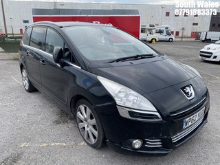 Location: South Wales - 2013 PEUGEOT 5008 ALLURE E-HDI S-A MPV REG: WP62YUD, Keys: No, MOT Expiry date: 30/04/2026, 1560 Diesel, 6 Speed Semi Auto Diesel, Former Keepers: 5