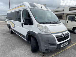Location: South Wales - 2010 CITROEN RELAY 35 HDI 120 XLWB Motor Caravan REG: BD60CFZ, Keys: No, MOT Expiry date: 25/10/2024, 2198 Diesel, 6 Speed Manual Diesel, Former Keepers: 7
