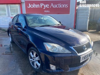 Location: Hull - 2009 LEXUS IS 220D SE 4 Door Saloon REG: FN59WEU, Keys: No, MOT Expiry date: 28/12/2025, 2231 Diesel, 6 Speed Manual Diesel, Former Keepers: 12