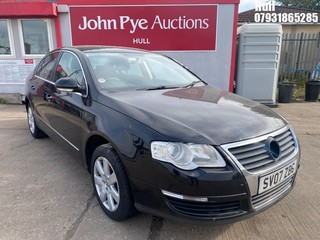 Location: Hull - 2007 VOLKSWAGEN PASSAT SE TDI 105 4 Door Saloon REG: SV07ZBG, Keys: No, MOT Expiry date: 14/08/2026, 1896 Diesel, 5 Speed Manual Diesel, Former Keepers: 8