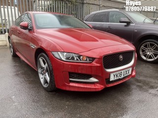 Location: HAYES / HEATHROW - 2018 JAGUAR XE R-SPORT D AWD AUTO 4 Door Saloon REG: YK18UXX, 1999cc Diesel, 8 Speed Auto Diesel, Former Keepers: 1, Keys: No, MOT: Expiry date01/07/2025