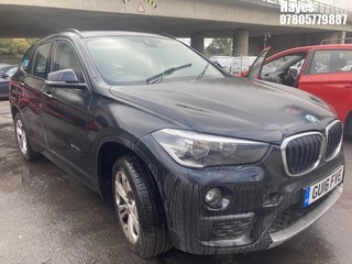 Location: Hayes - 2016 BMW X1 XDRIVE18D SE Estate REG: GU16FVE, Keys: No, MOT Expiry date: 06/09/2025, 1995 Diesel, 6 Speed Manual Diesel, Former Keepers: 2