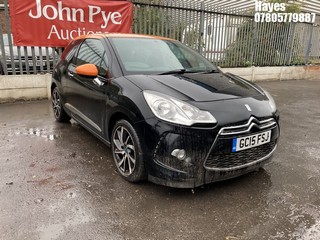 Location: Hayes - 2015 DS DS3 DSTYLE NAV PURETECH S 3 Door Hatchback REG: GC15FSJ, Keys: No, MOT Expiry date: 19/07/2025, 1200 Petrol, 5 Speed Manual Petrol, Former Keepers: 1