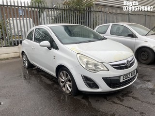 Location: Hayes - 2012 VAUXHALL CORSA ACTIVE AC 3 Door Hatchback REG: EO12AOB, Keys: No, MOT Expiry date: 23/03/2026, 1229 Petrol, 5 Speed Manual Petrol, Former Keepers: 5