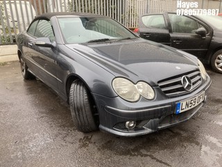 Location: Hayes - 2009 MERCEDES CLK 200K SPORT A Convertible REG: LN59OFV, Keys: No, MOT Expiry date: 03/12/2024, 1796 Petrol, 6 Speed Auto Petrol, Former Keepers: 10