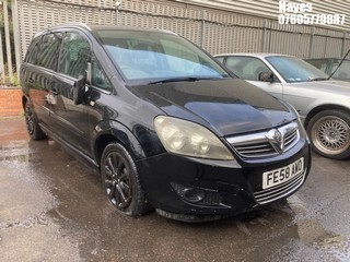Location: Hayes - 2008 VAUXHALL ZAFIRA SRI XP 150 MPV REG: FE58AWO, Keys: No, MOT Expiry date: 28/03/2025, 1910 Diesel, 6 Speed Manual Diesel, Former Keepers: 2