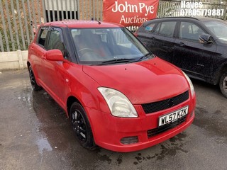 Location: Hayes - 2008 SUZUKI SWIFT GL 5DR 5 Door Hatchback REG: WL57KZK, Keys: No, MOT Expiry date: 24/03/2026, 1328 Petrol, 5 Speed Manual Petrol, Former Keepers: 6