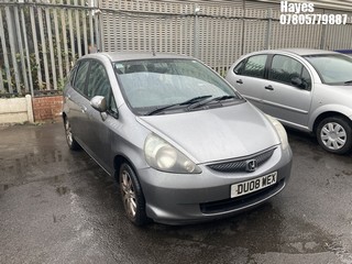 Location: Hayes - 2008 HONDA JAZZ SE 5 Door Hatchback REG: DU08WEX, Keys: No, MOT Expiry date: 30/12/2025, 1339 Petrol, 5 Speed Manual Petrol, Former Keepers: 12