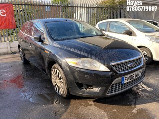 Location: Hayes - 2008 FORD  MONDEO TITANIUM TDCI 130A Estate REG: FN08NHY, Keys: No, MOT Expiry date: 15/06/2026, 1997 Diesel, 6 Speed Auto Diesel, Former Keepers: 8